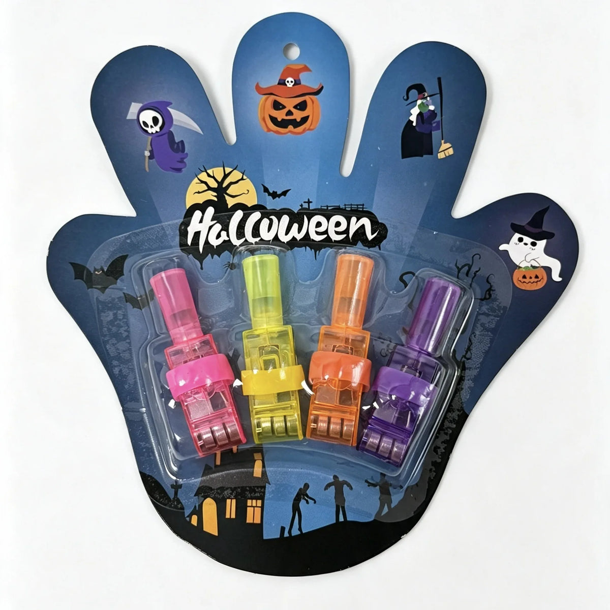 Halloween Party Favors Finger Lights,Halloween Finger Lights with 8 Designs for Goodie Bag Stuffers,Party Bags,Favors & Decor.